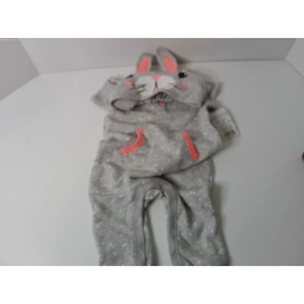 Cat & Jack Hooded Sleeper 3-6 Months